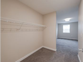 192Nd west lofts walk-in closet